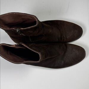 Ashton Grey Bryce Dark Brown Leather Boots size 10.5